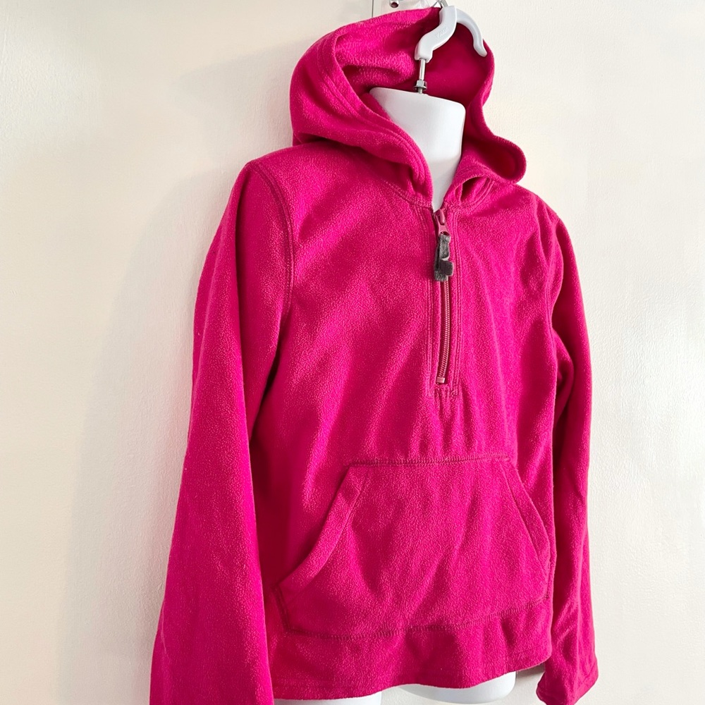 Girl’s Old Navy 1/2 Zip Fleece Hoodie Size S (6-7) - Picture 5 of 8